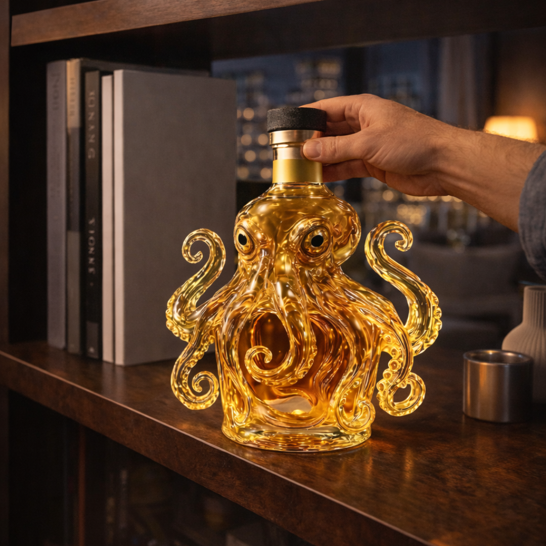 Whisky Bottle - Octopus Edition