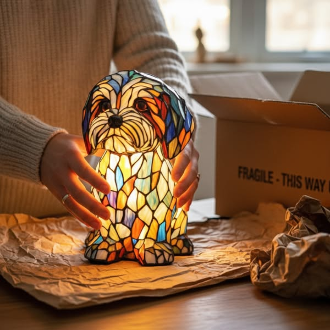 Sam - Magic Dog-Shaped Lamp