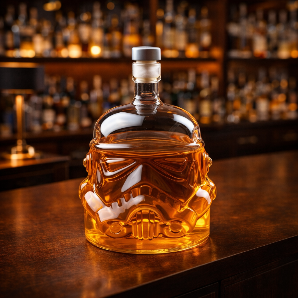 Whisky Bottle - Bottle and Glass Set Edition