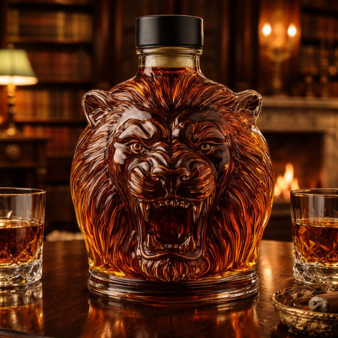 Whisky Bottle - Lion Edition