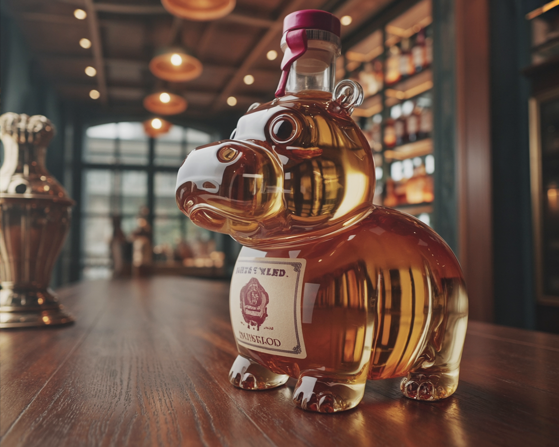 Whisky Bottle - Hippo Edition