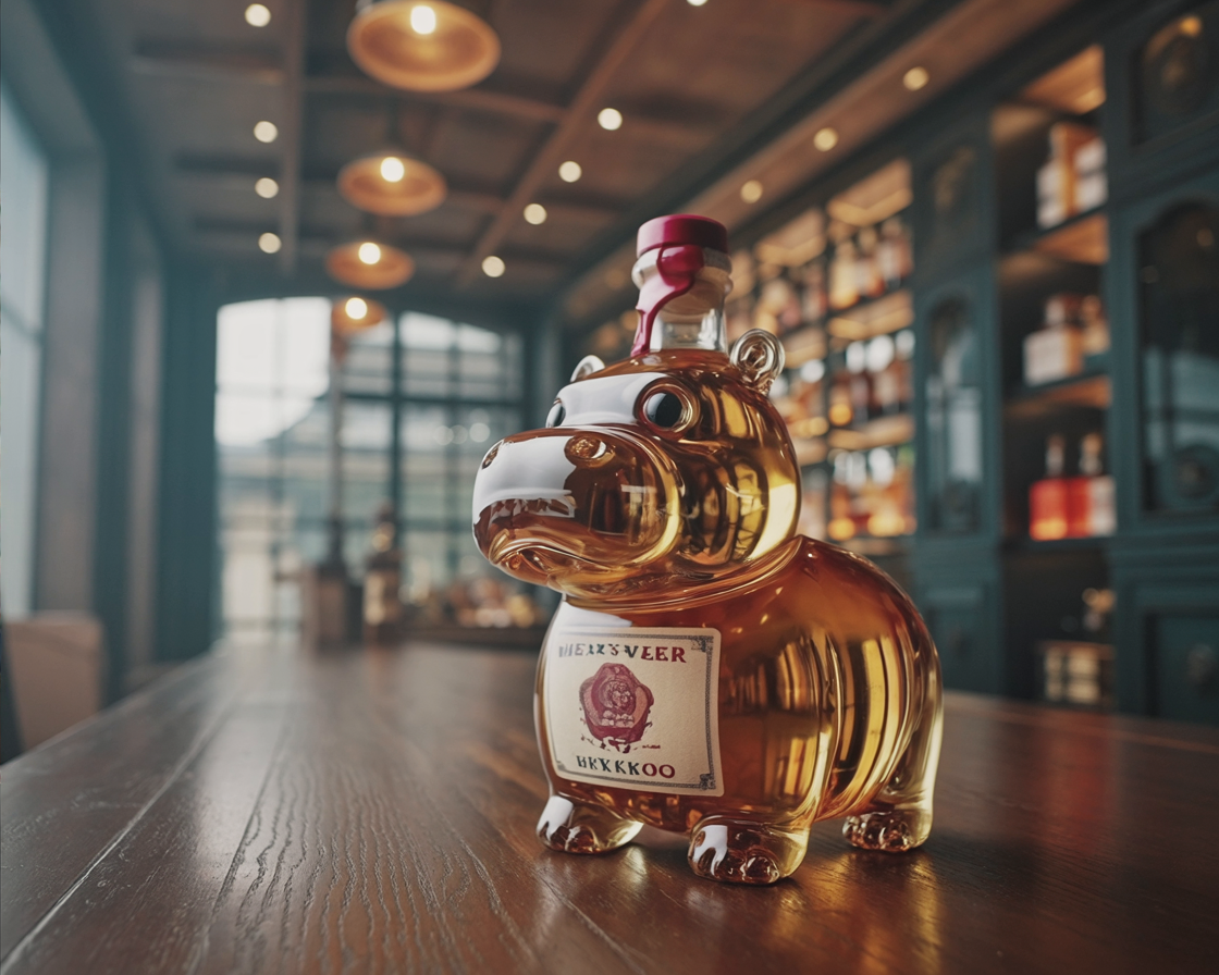 Whisky Bottle - Hippo Edition