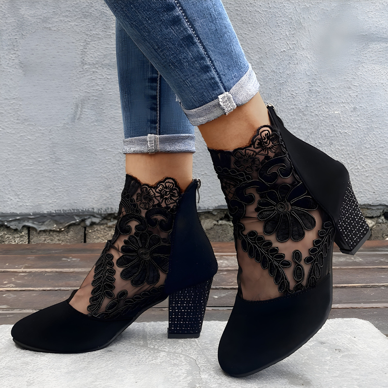 Margarith | Elegant Ankle Strap Heels