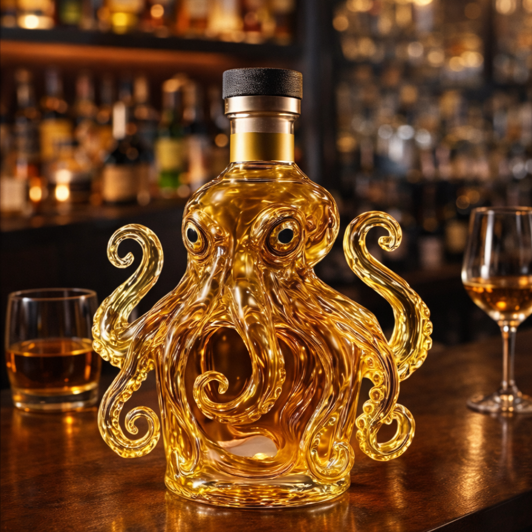 Whisky Bottle - Octopus Edition