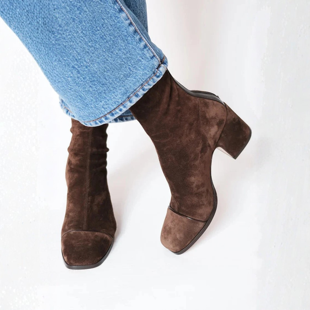 Yvonne | Elegant Block-Heel Boots