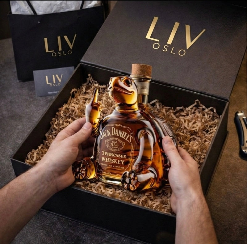 Jack Daniel's Whisky Bottle - Turtle Edition