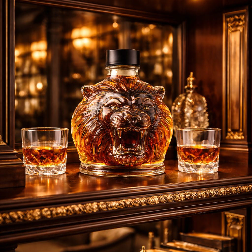 Whisky Bottle - Lion Edition