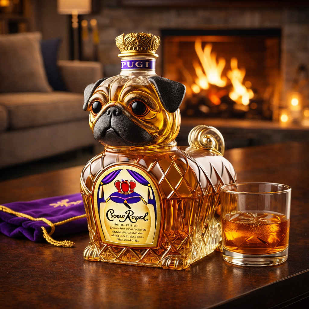 Whiskey Decanter - French Bulldog Edition