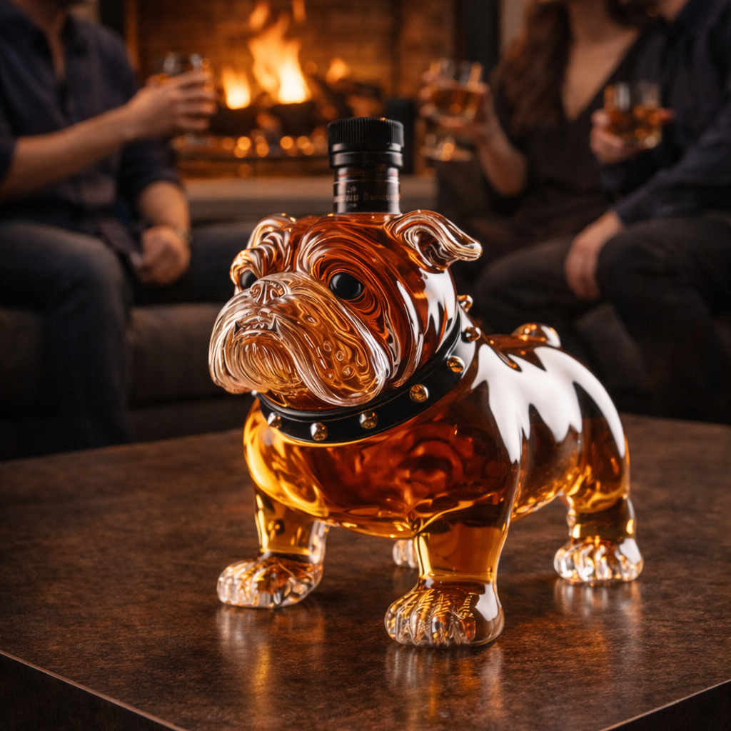 Whisky Bottle - Bulldog Edition