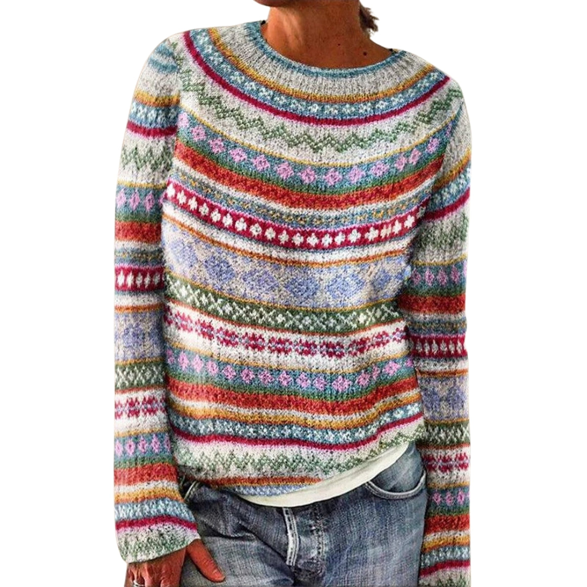 Camila™ | Vintage Icelandic Wool Sweater