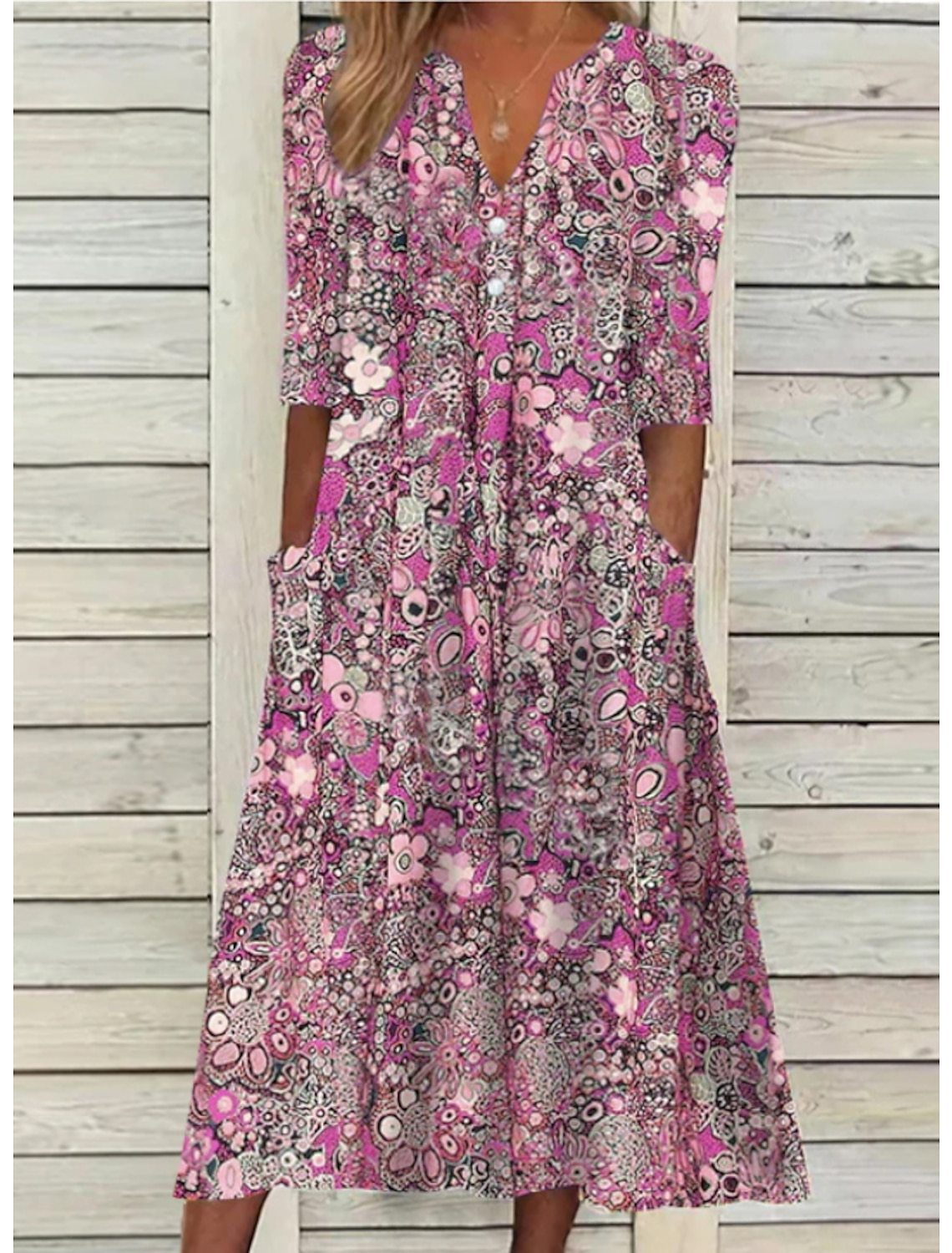 Sophia - Breezy Floral Summer Dress