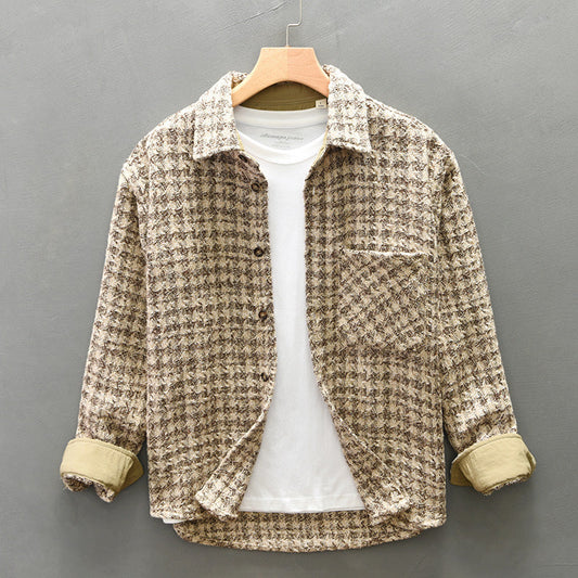 Ovy | Houndstooth Tweed Jacket