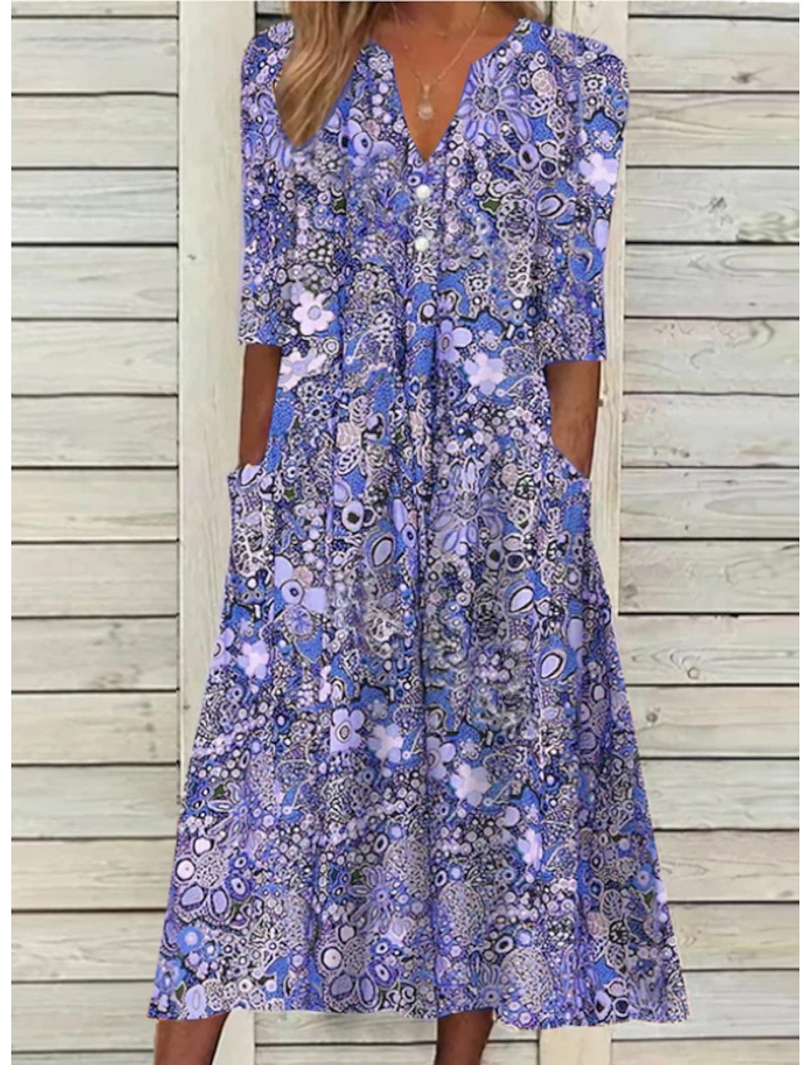 Sophia - Breezy Floral Summer Dress