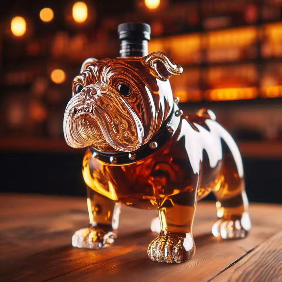 Whisky Bottle - Bulldog Edition