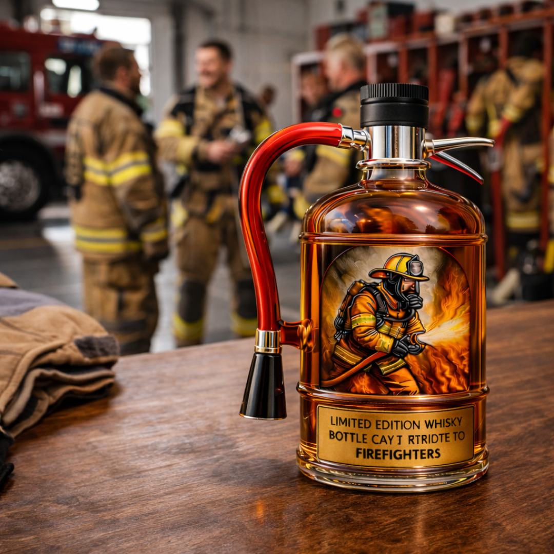 Whisky Bottle - Fire Extinguisher Edition