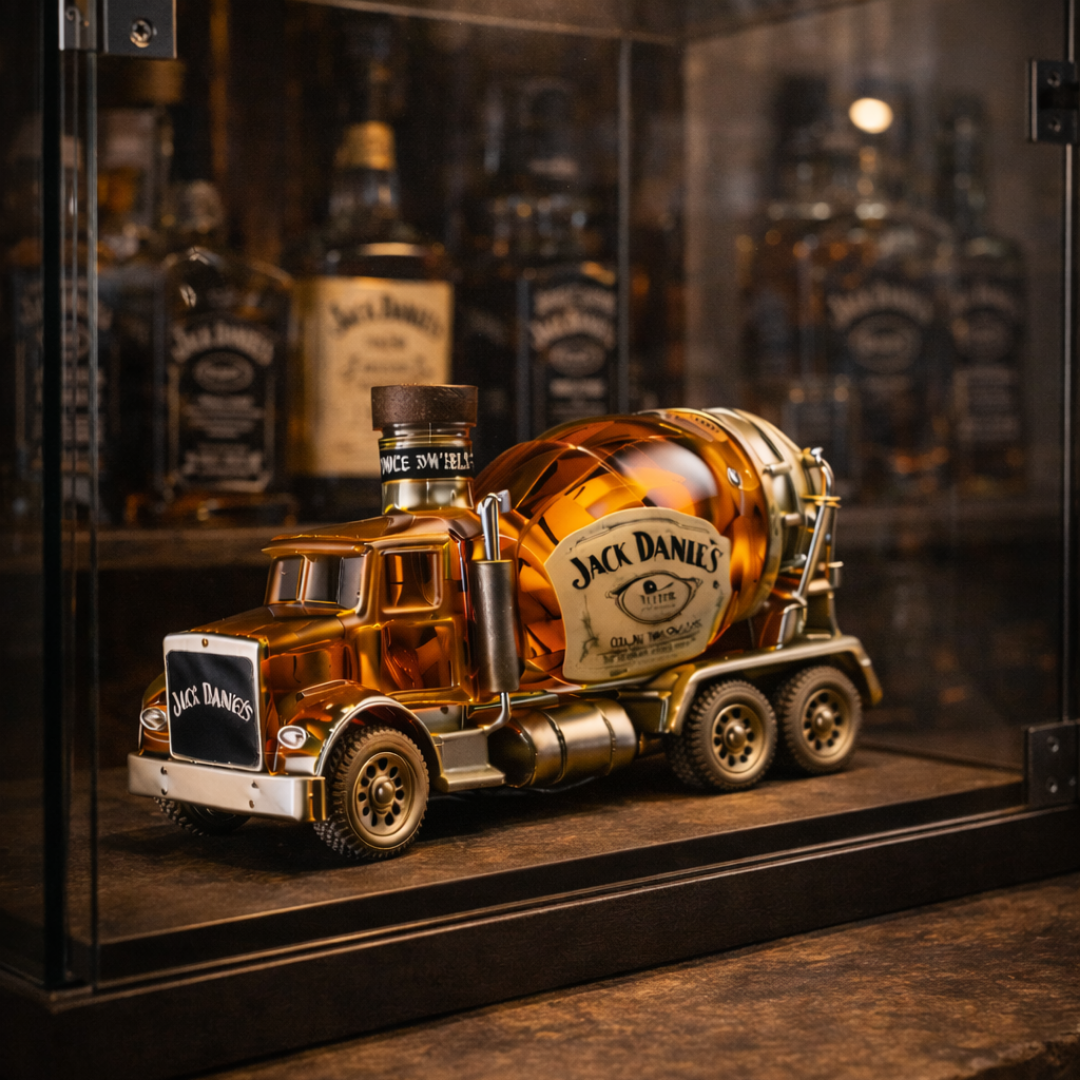 Jack Daniel's Whisky Bottle - Truck Edition