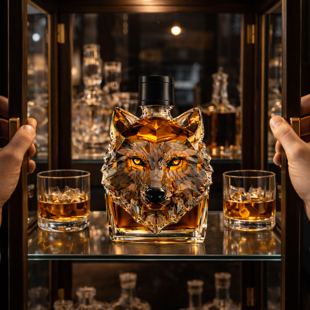 Whisky Bottle - Wolf Edition