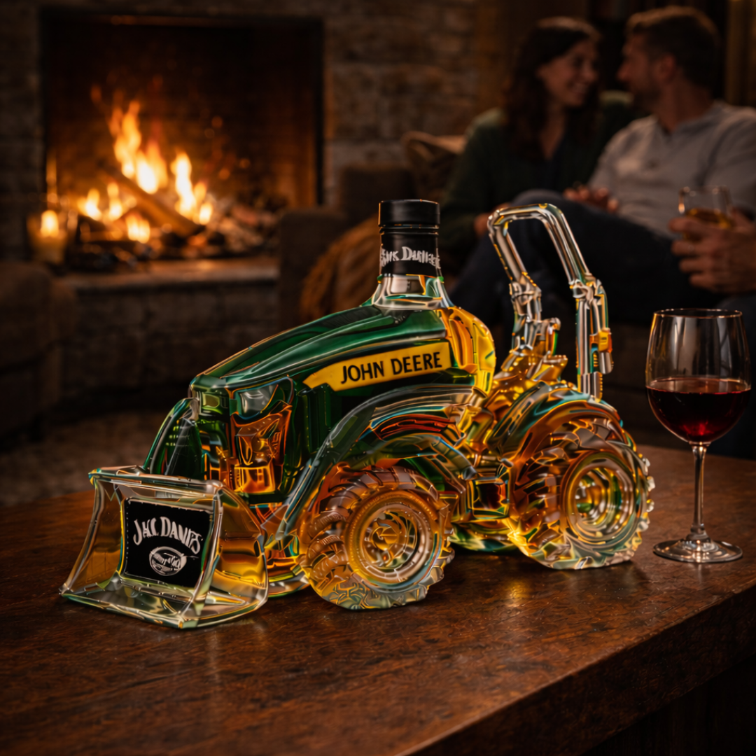 Jack Daniel's Whisky Bottle - Tractor Edition