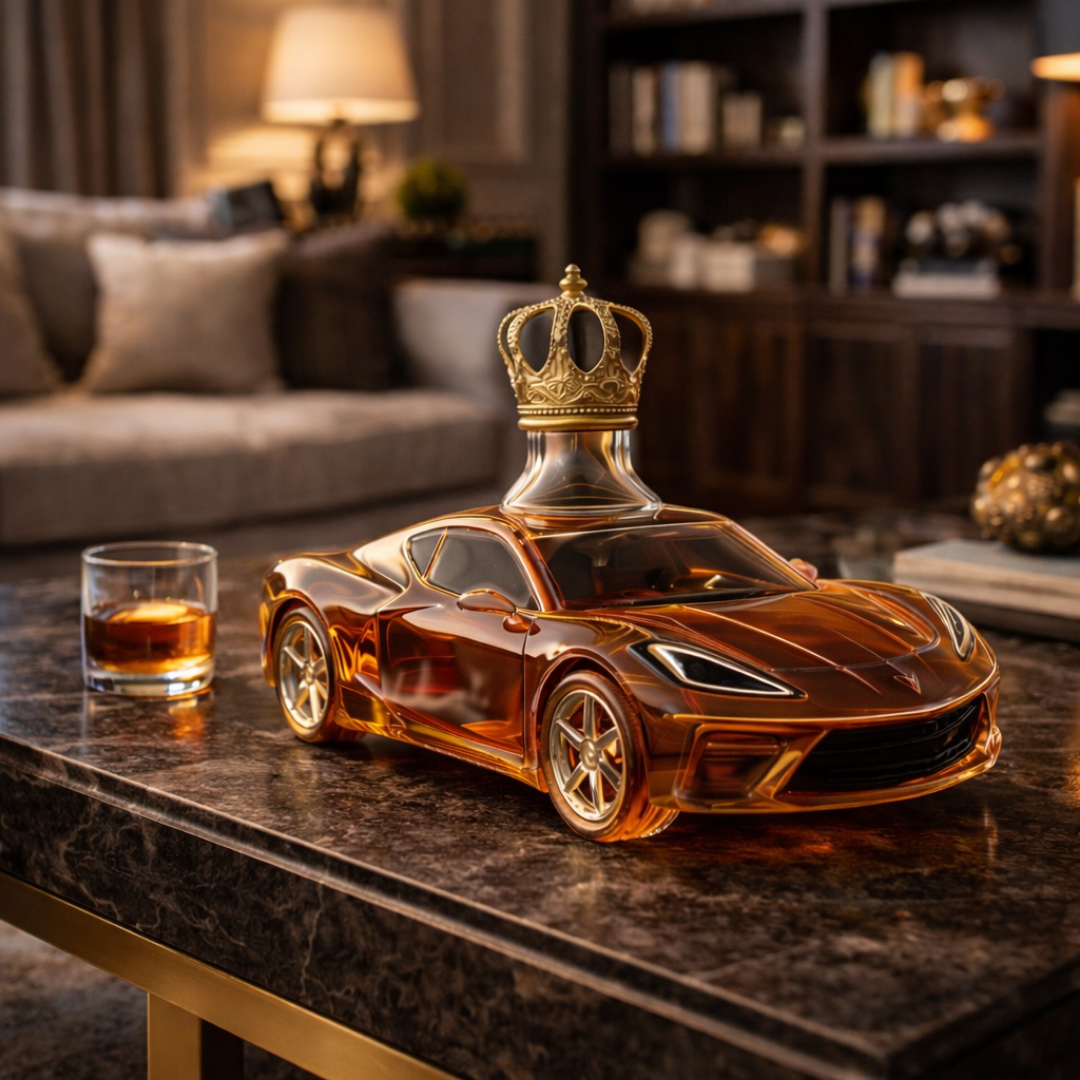 Whisky Bottle - Corvette Edition