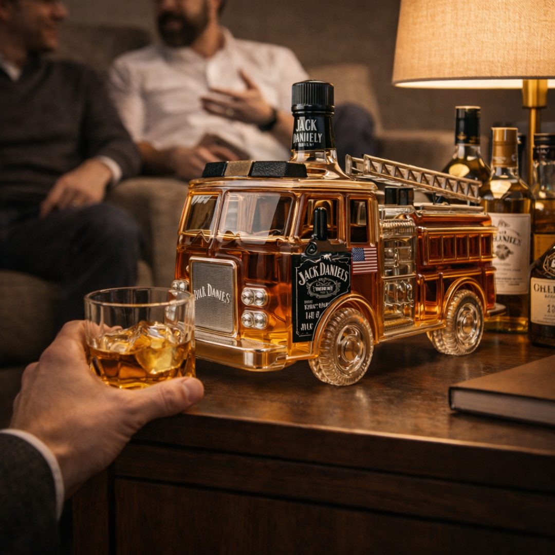 Jack Daniel's Whiskey Decanter - Firefighters' Edition
