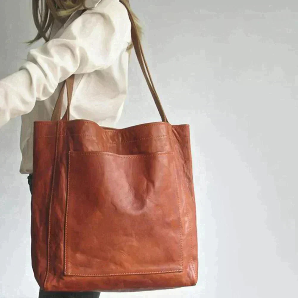 Veda™ Elegant Leather Handbag