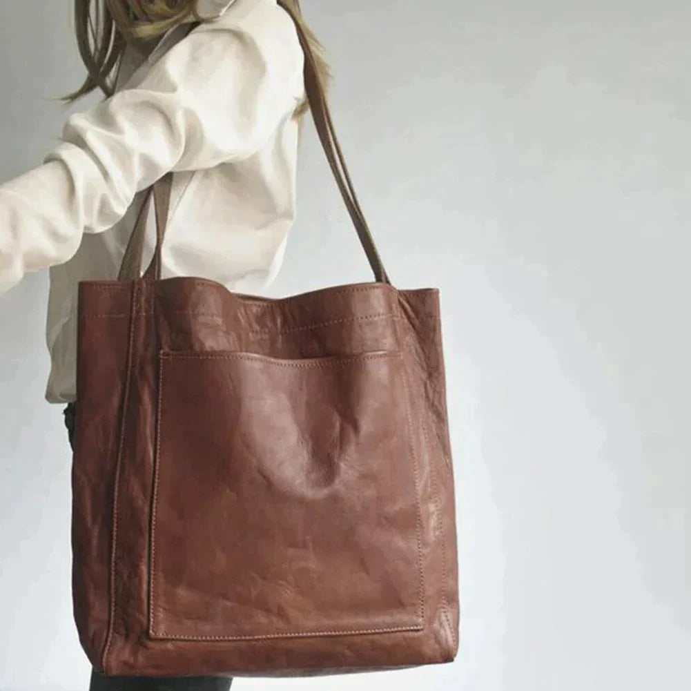 Veda™ Elegant Leather Handbag